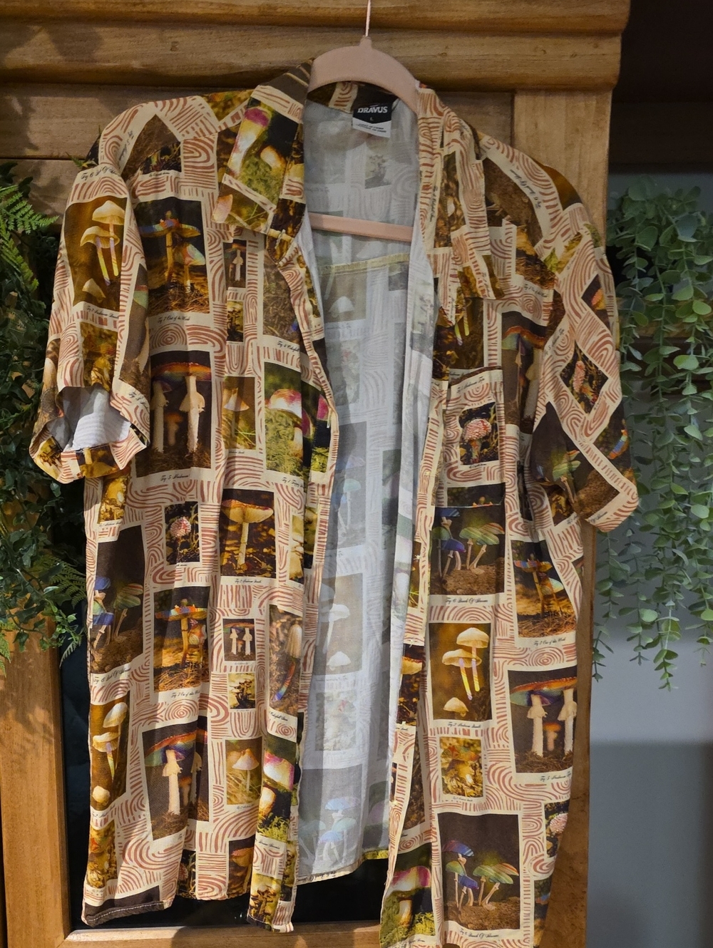 Mushroom Button Up Shirt